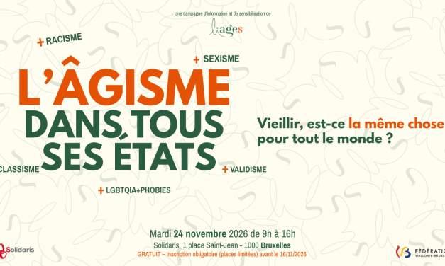 Journée d’étude – L’âgisme dans tous ses états : quand l’âgisme se croise avec d’autres discriminations
