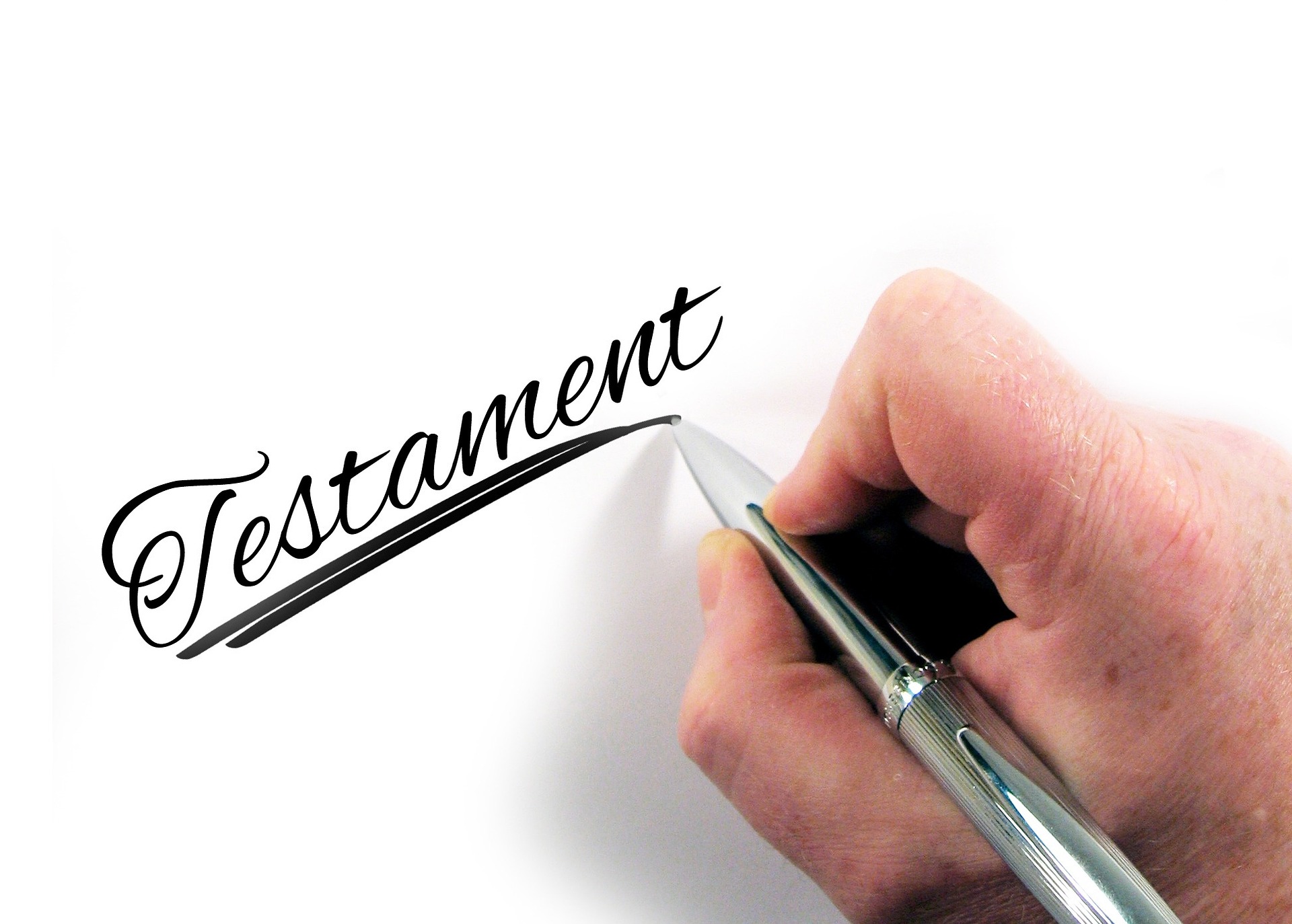 Les trois types de testaments